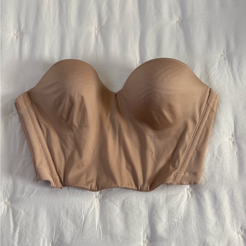 Chic Strapless Tan Bandeau